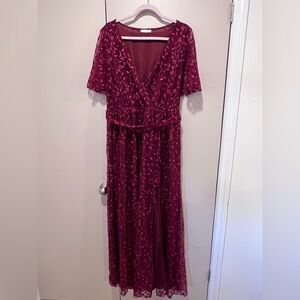 Baltic Born Marseille Magenta Lace Dress